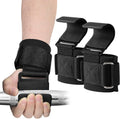 Weight Lifting Grip Hooks with Adjustable Wrist Support