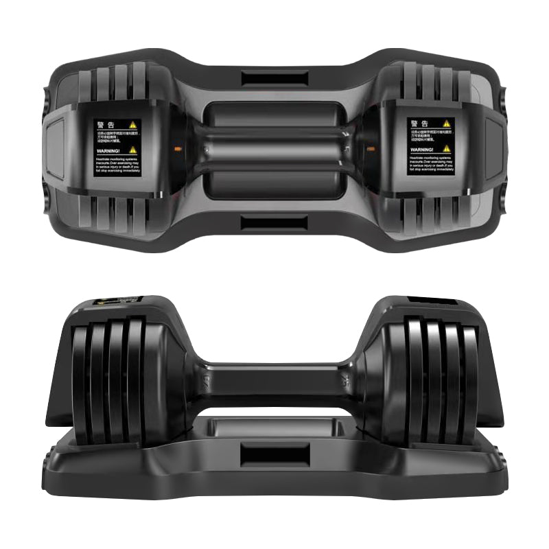 25LB Adjustable Dumbbell Set with Quick Weight Adjustment