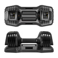 25LB Adjustable Dumbbell Set with Quick Weight Adjustment