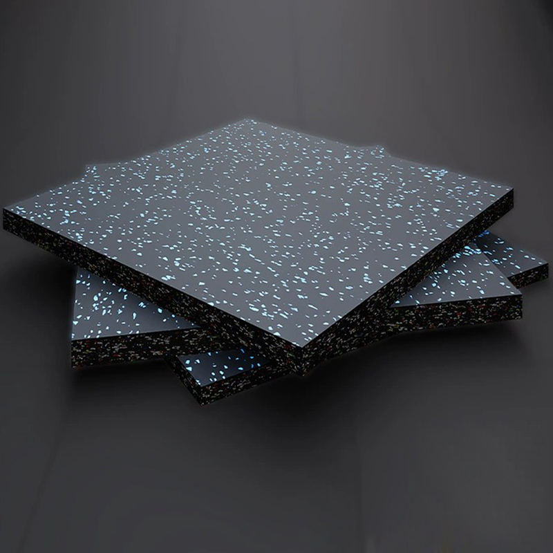 Interlocking Rubber Gym Floor Mats for Fitness &amp; Home Gym