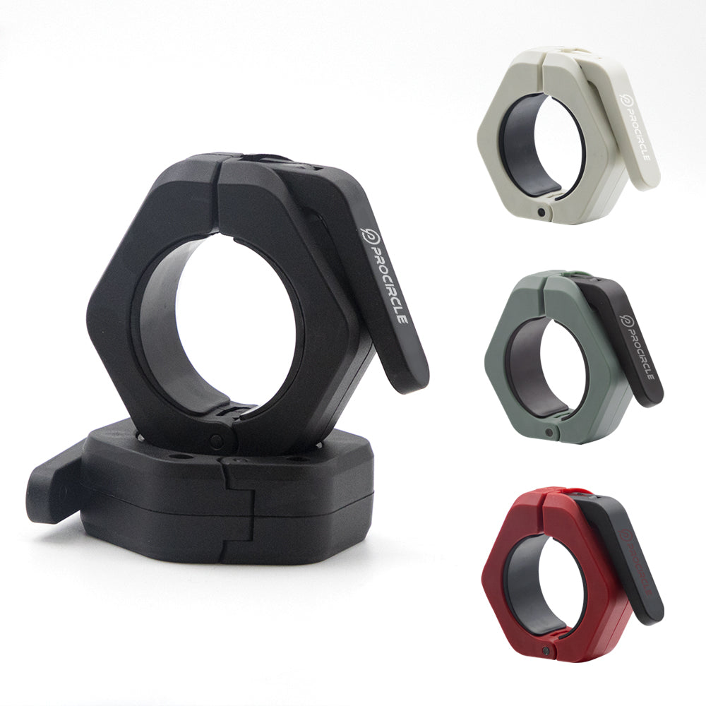 ProCircle Magnetic Barbell Collars with Snap Lock Design