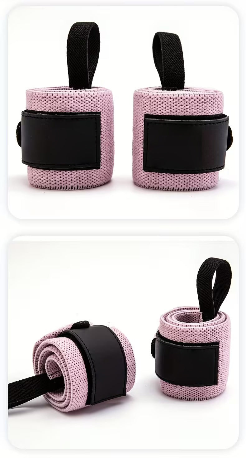 Adjustable Weightlifting Wrist Straps for Gym &amp; Powerlifting