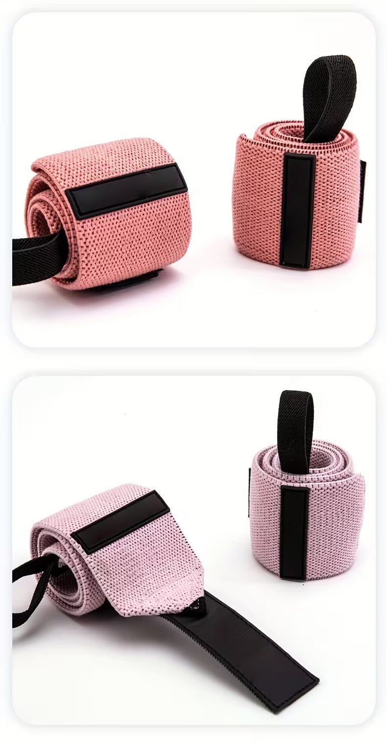 Adjustable Weightlifting Wrist Straps for Gym &amp; Powerlifting