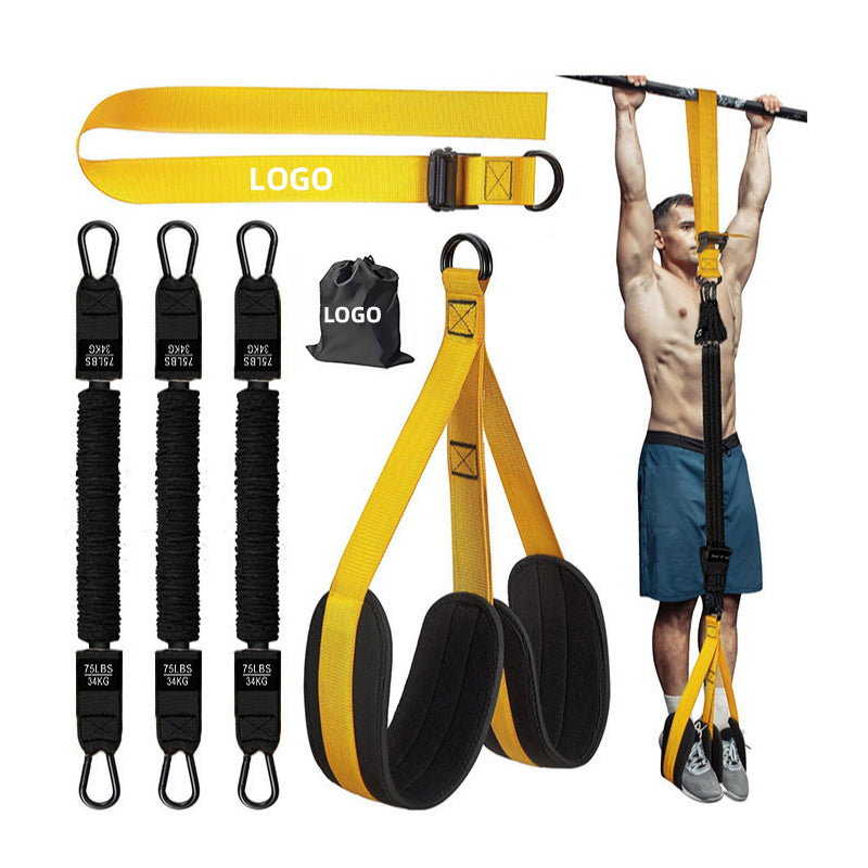 Multi-Color Latex Resistance Band Set for Home Gym &amp; Pull-Up Training