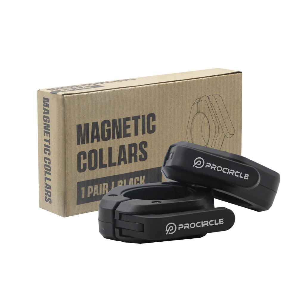 ProCircle Magnetic Barbell Collars with Snap Lock Design