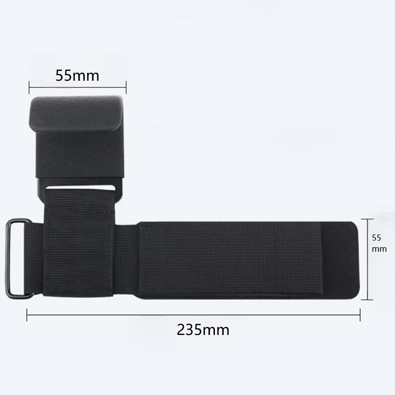 Weight Lifting Grip Hooks with Adjustable Wrist Support
