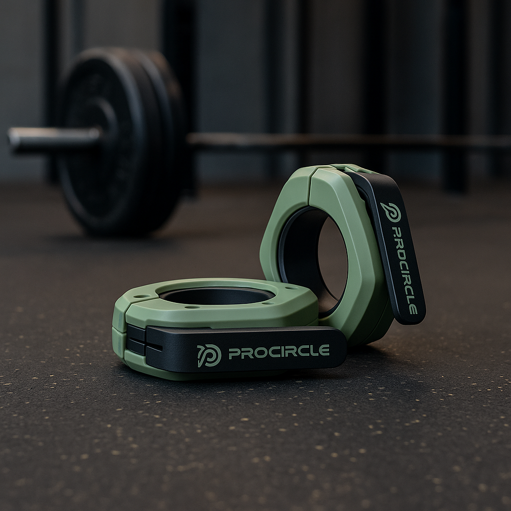 ProCircle Magnetic Barbell Collars with Snap Lock Design